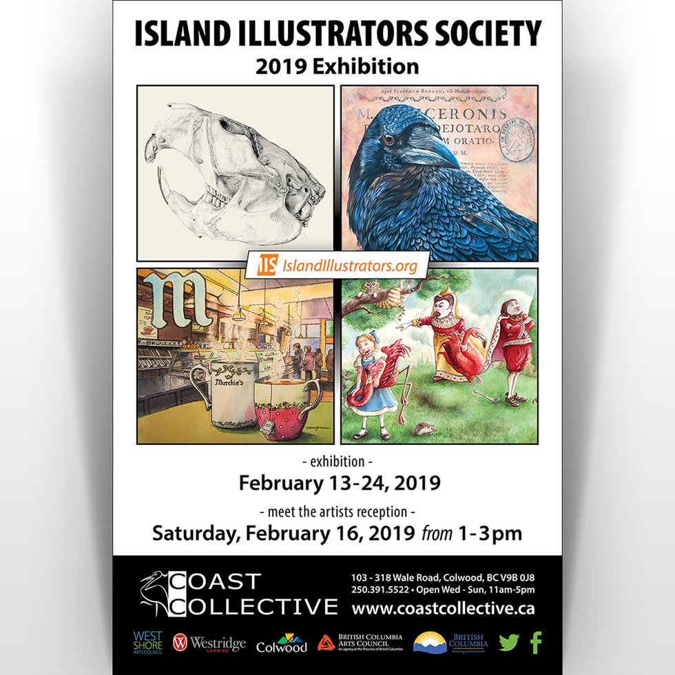 Island Illustrators Society, "2019 Exhibition," 2019