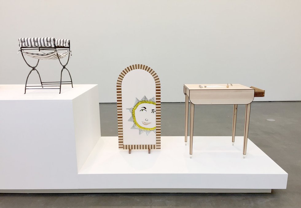 Anne Low, “Chair for a woman,” 2019, installation view at Contemporary Art Gallery, Vancouver
