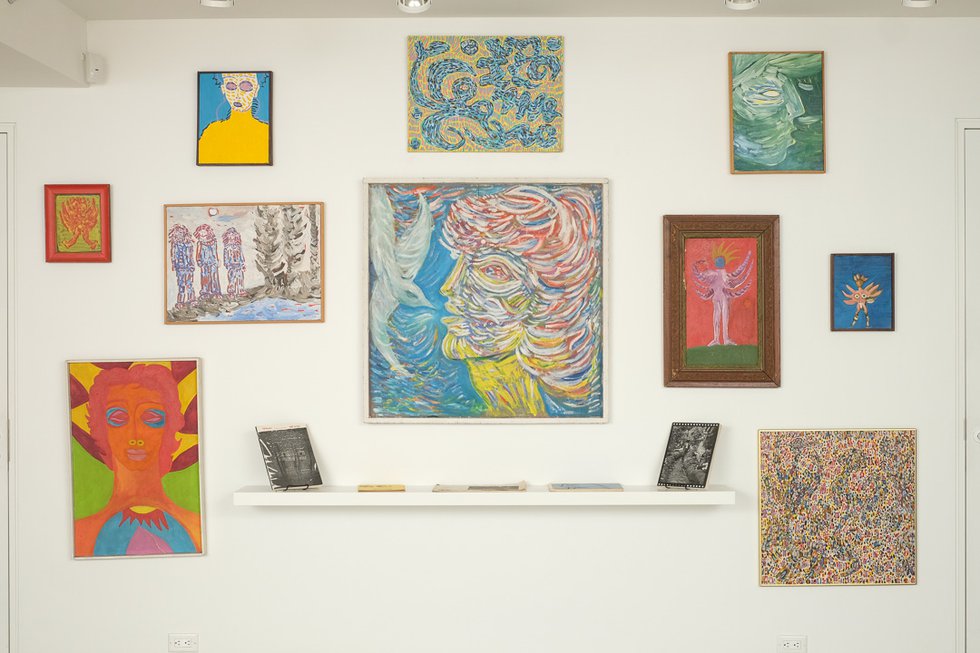 bill bisset, various paintings, 1965-1992