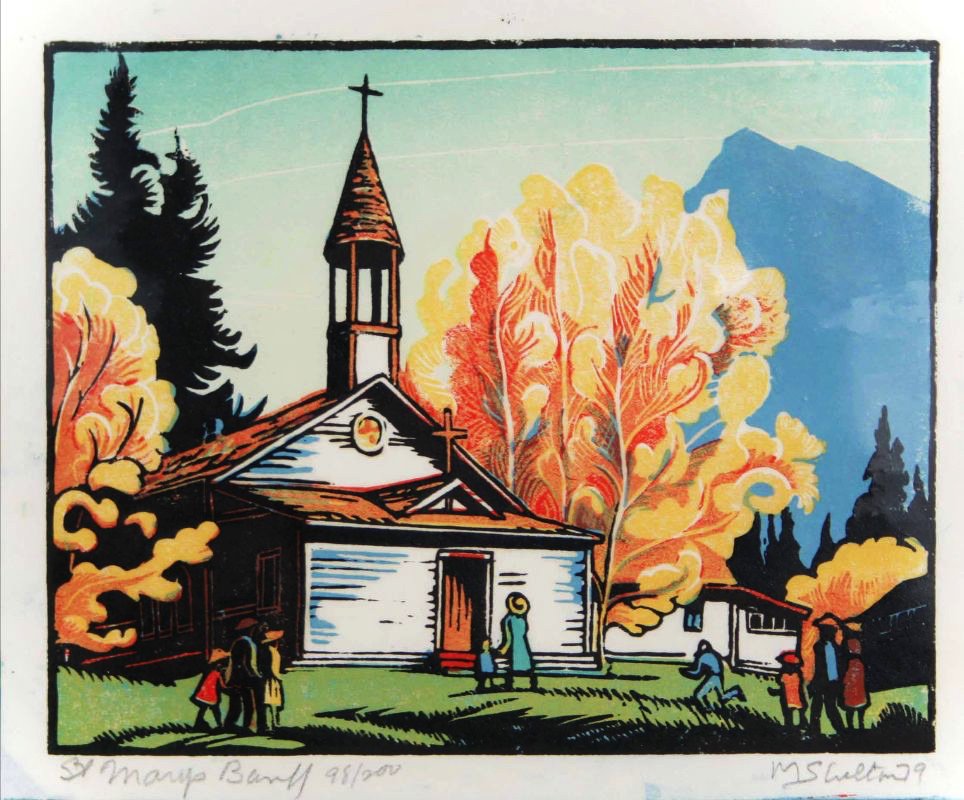 Margaret Shelton,  ASA  CPE  (1915 - 1984) , "St. Mary's, Banff," nd