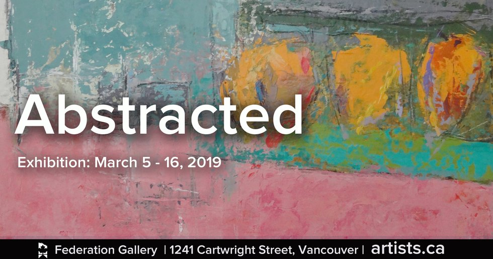 Federation of Canadian Artists, Abstracted," 2019