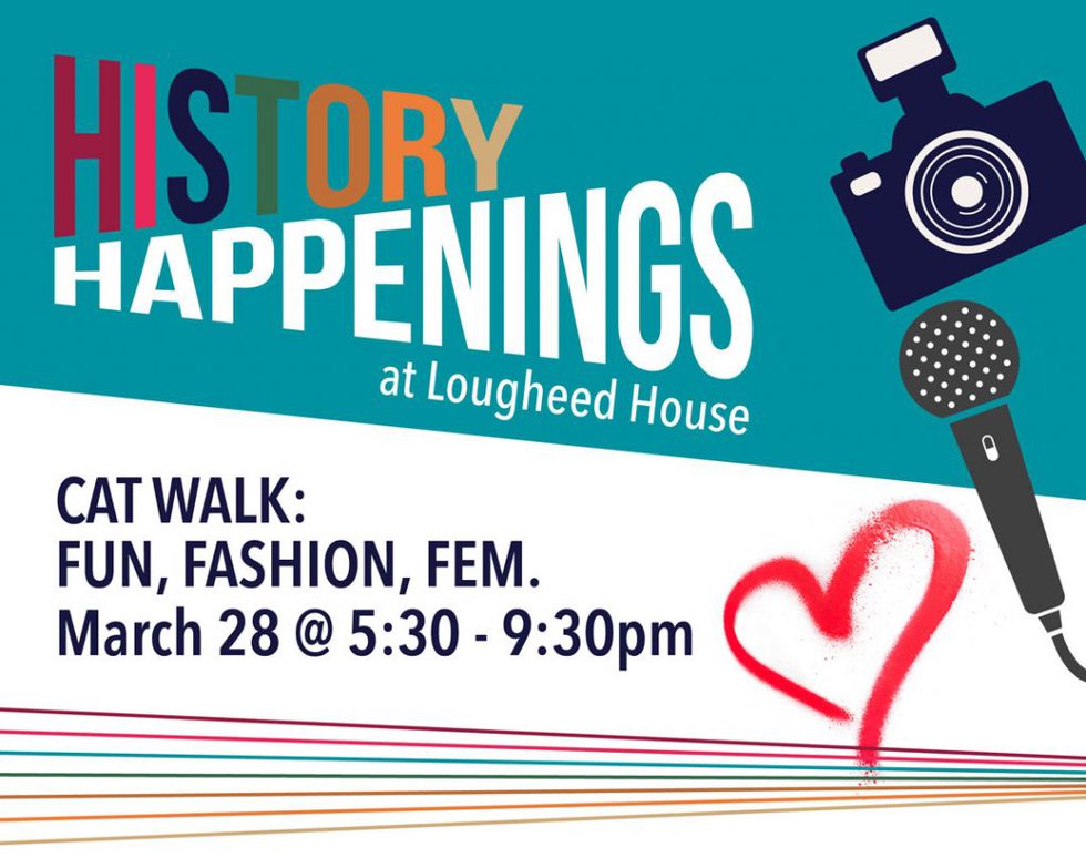 Lougheed House Gallery, "History Happenings, March," 2019