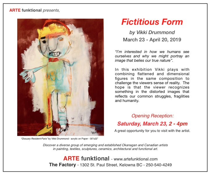 Vikki Drummond, "Fictitious Form," 2019