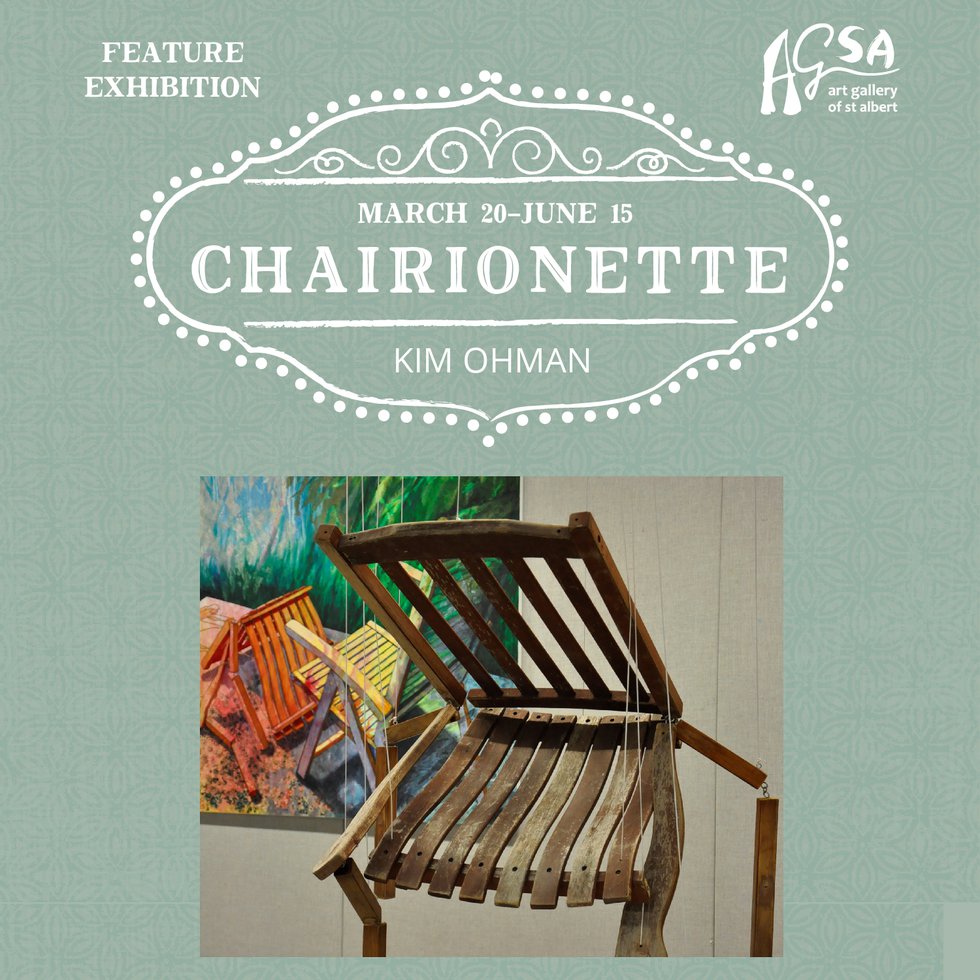 Kimberly Ohman, "Chairionette," 2019