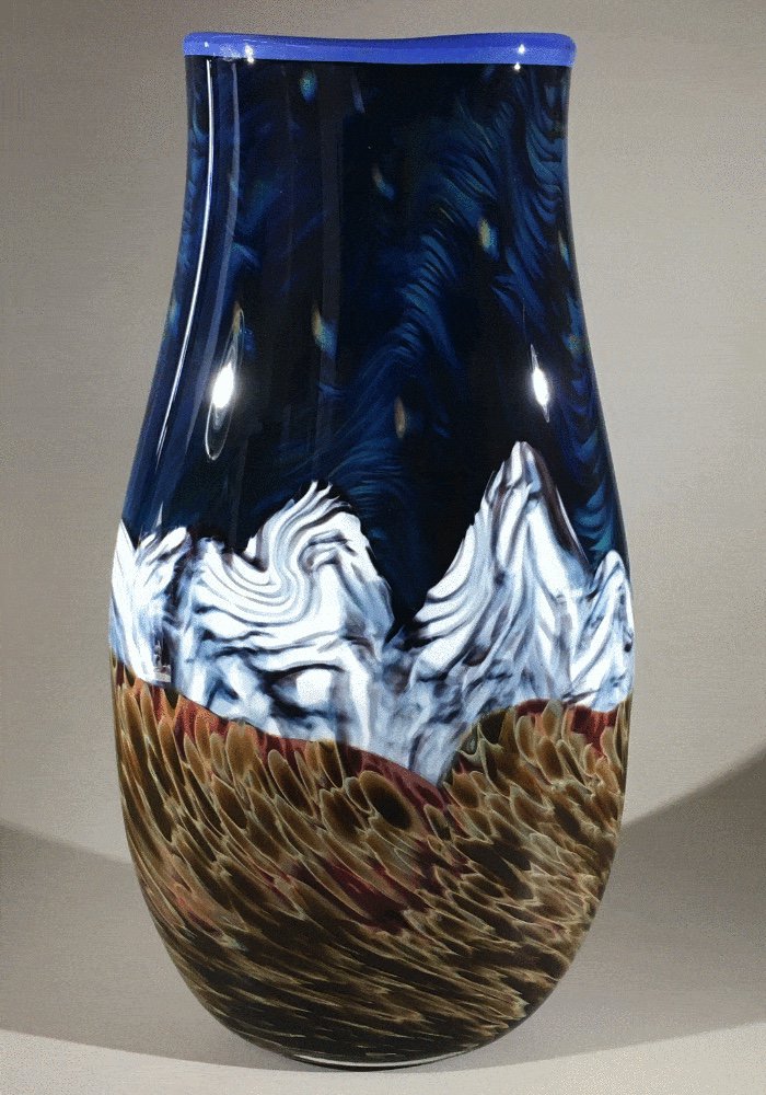 Ryan Bavin, "Summit Vase Series," 2018