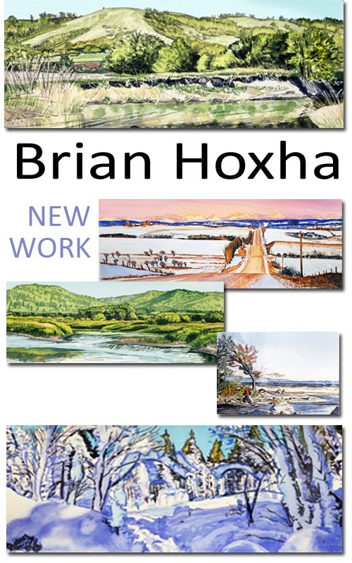 Brian Hoxha, "New Work," 2019