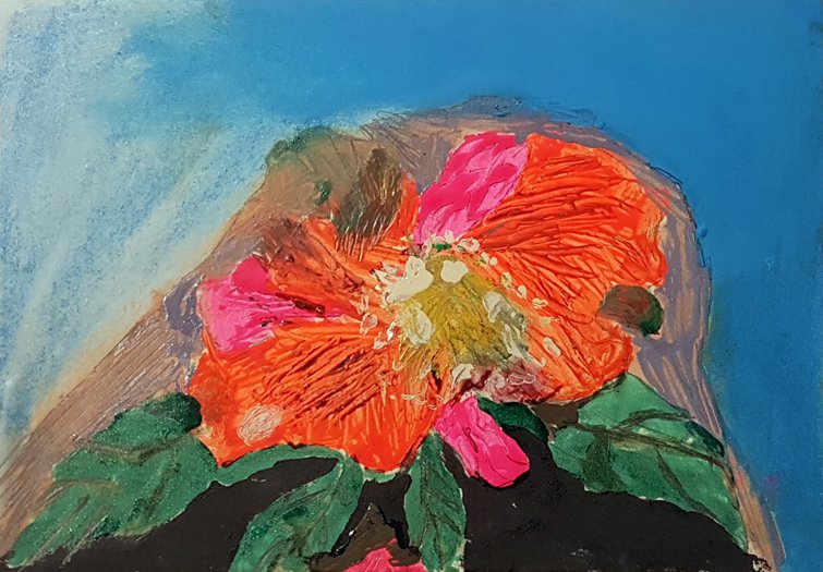 Dmytro Stryjek, "Flower," 1983