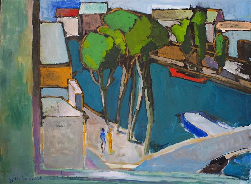 John Lennard, "The River Walk," nd