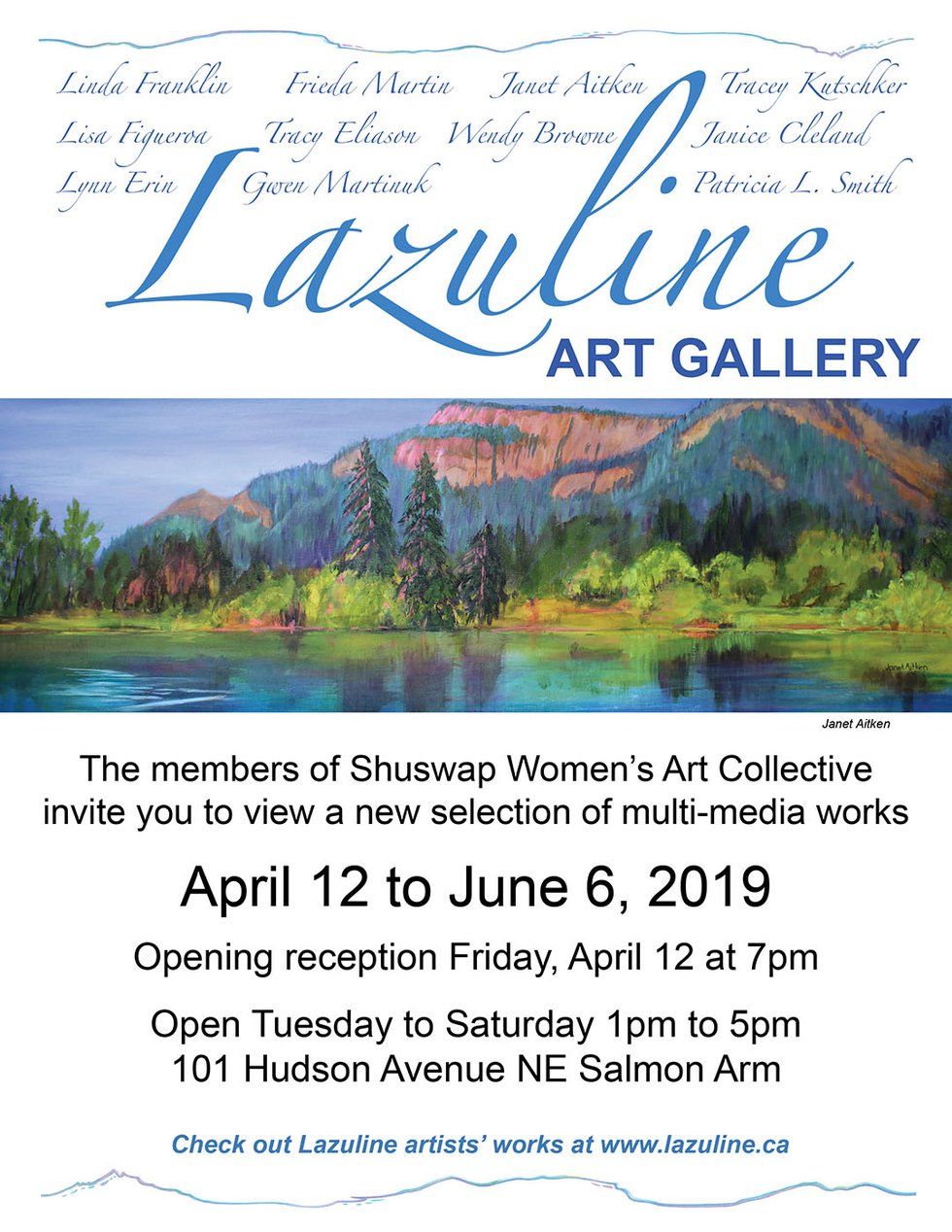 Shuswap Women's Art Collective, "Multi-media works," 2019