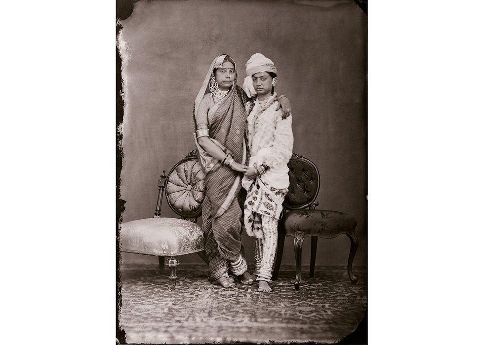 Maharaja Sawai Ram Singh II, “Unidentified women of the zenana,” circa 1870