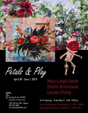 Mary-Leigh Doyle, Sheila Brinsmead, Louise Chong, "Petals &amp; Play," 2019