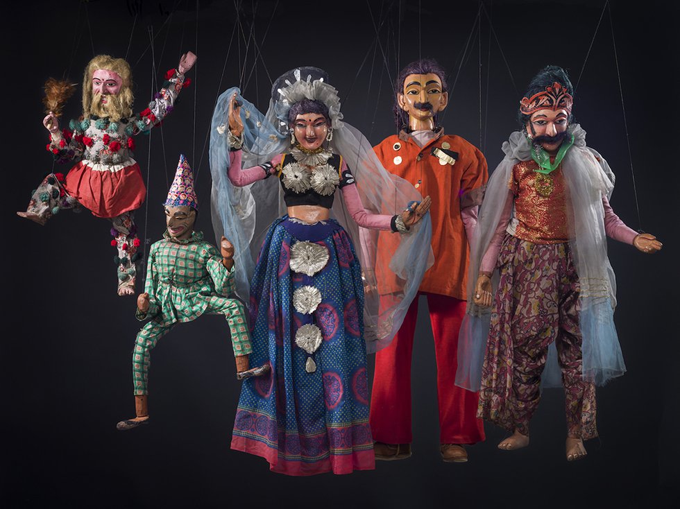String puppets. By unknown makers (Sinhalese)