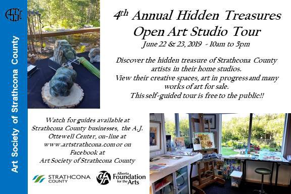 4th Annual Hidden Treasures Open Art Studio Tour, 2019