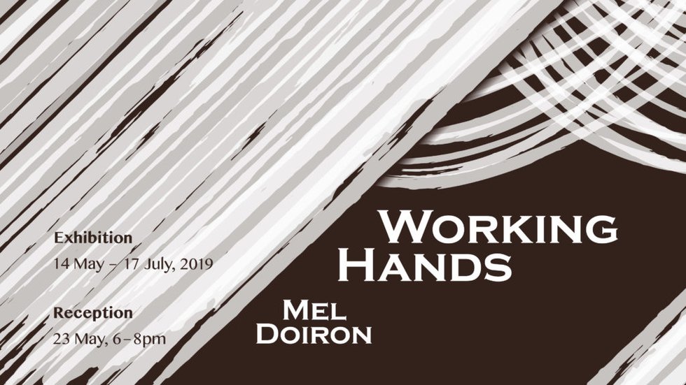 Mel Doiron, "Working Hands," 2019