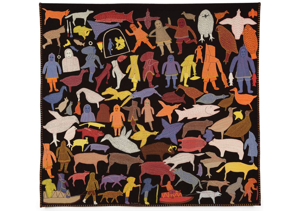 Marion Tuu'luq, "Together in Spring," 1977