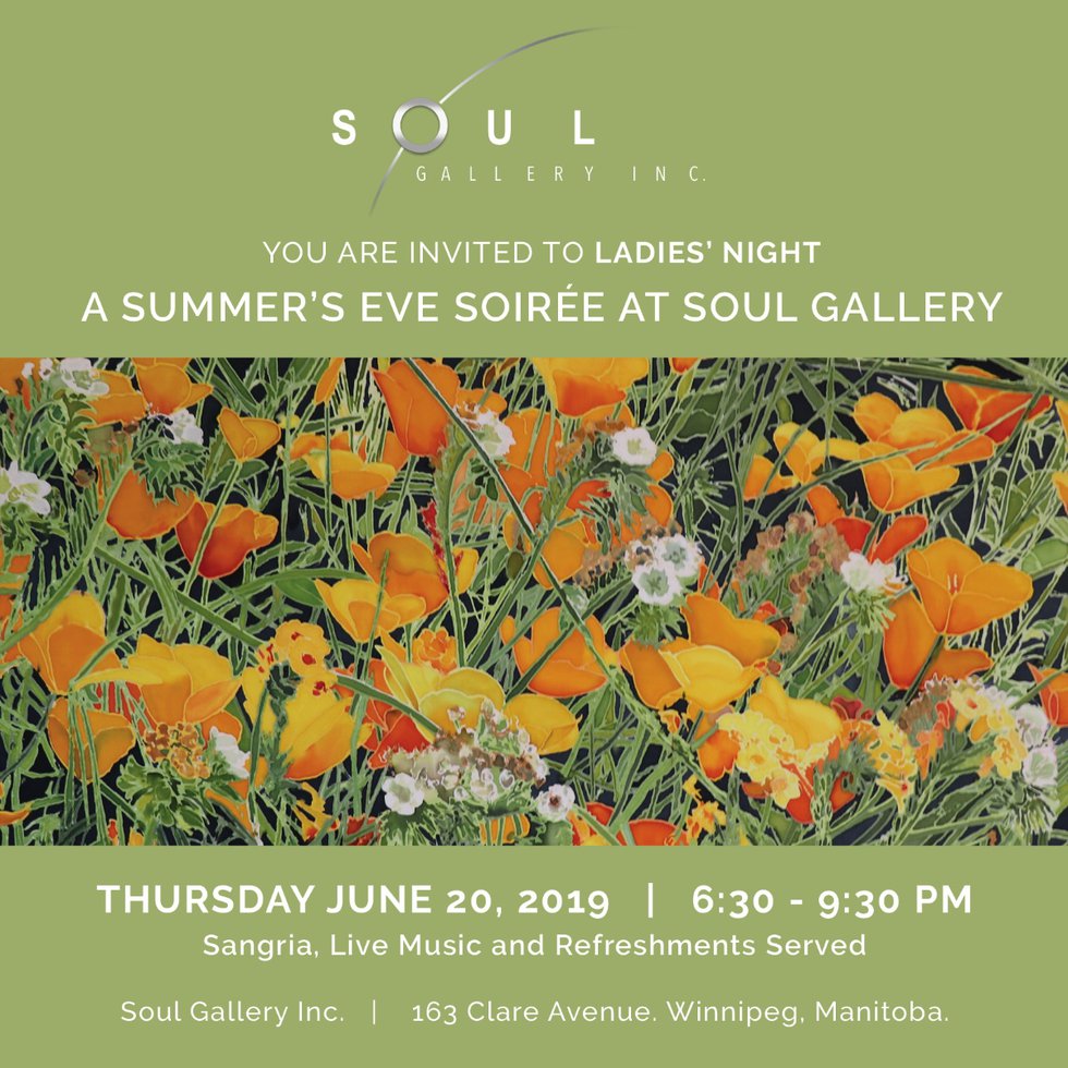 Soul Gallery, "Ladies Night, Summer's Eve Soiree," 2019