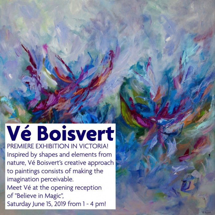 Vé Boisvert, "Believe in Magic," 2019