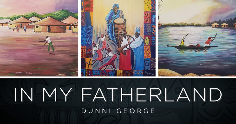 Dunni George, "In My Fatherland," 2019