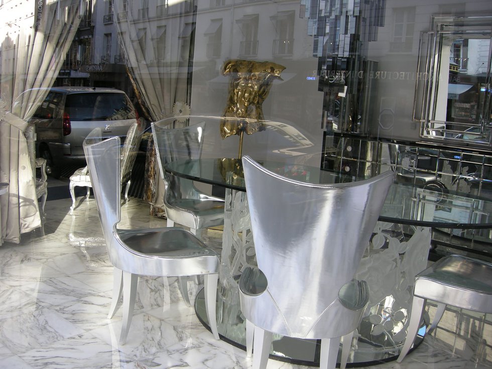 Vikky Alexander, “Paris Showrooms: Gold Torso,” 2009