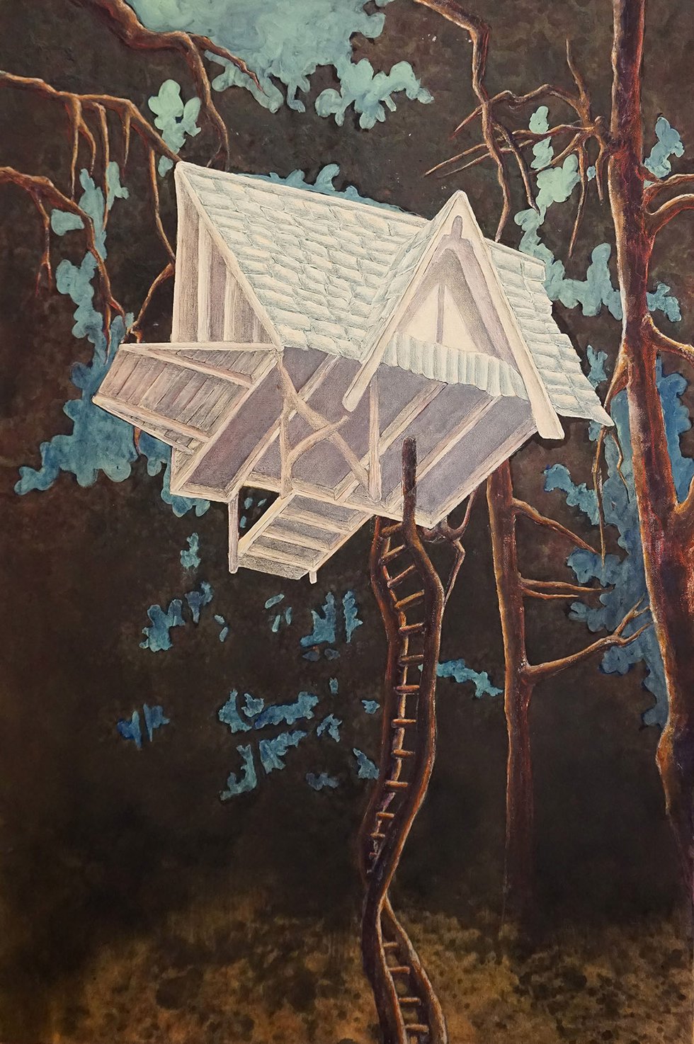 Noemi de Bruijn, "White Treehouse," 2019