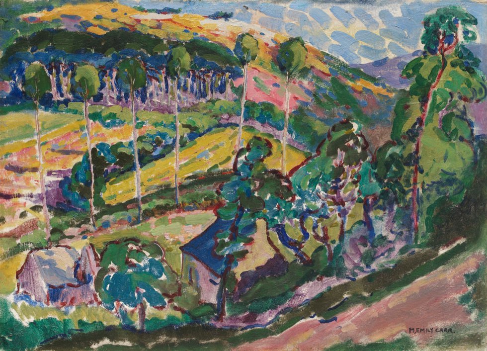 Emily Carr, "Le Paysage," 1911