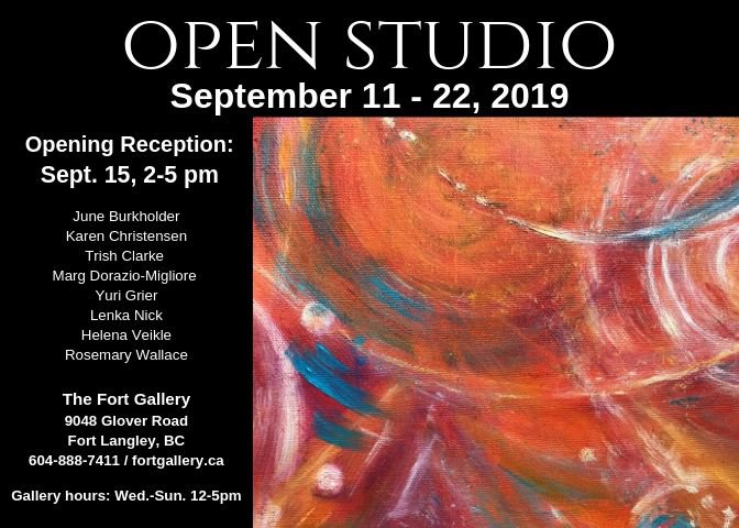 Yuri Grier, "Open Studio," 2019