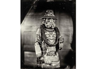 Will Wilson, "K'ómoks Imperial Stormtrooper (Andy Everson)," Citizen of the K'ómoks First Nation , 2017
