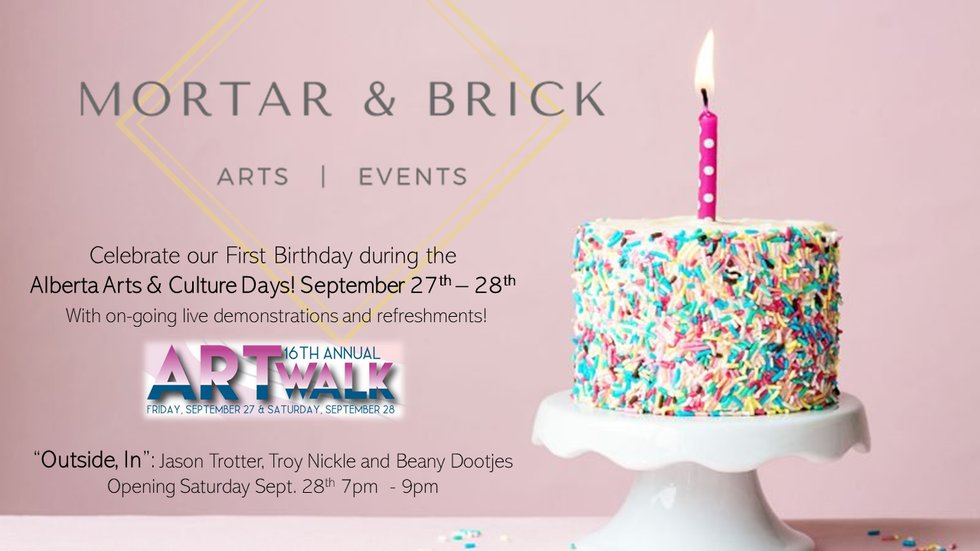 Mortar &amp; Brick, "Birthday Celebration," 2019