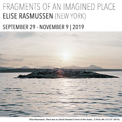Elise Rasmussen, "There was an island situated in front of the straits...," 2016