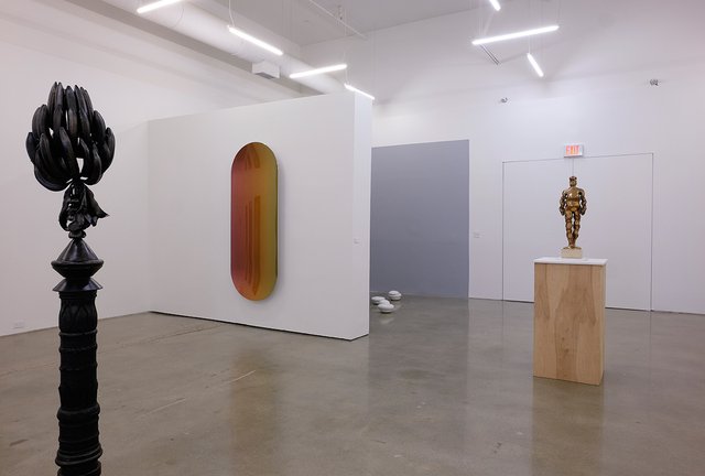 “Monsoon,” 2019, installation view at Griffin Art Projects, Vancouver (photo by Byron Dauncey)
