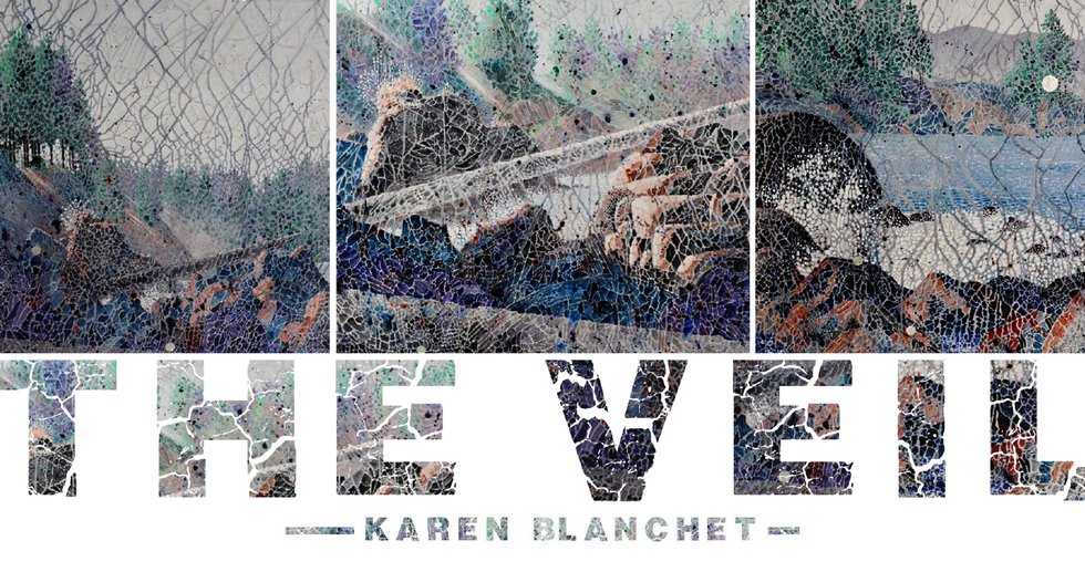 Karen Blanchet, "The Veil," 2019