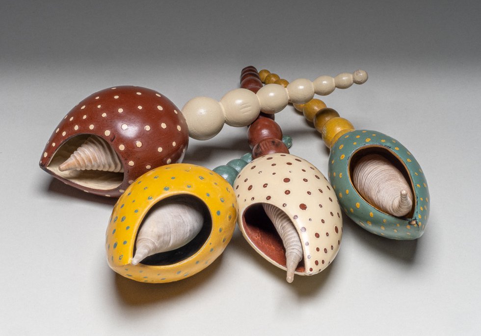 Michael Hosaluk, “Artifacts (shell form),” 2019