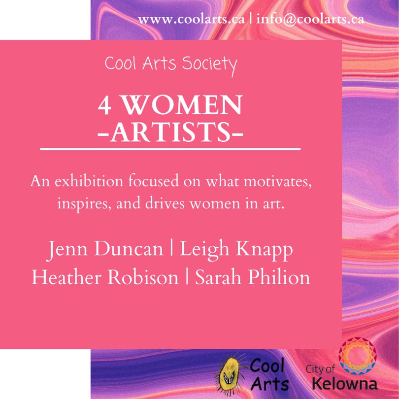 Cool Arts Society, "4 Women Artists," 2019