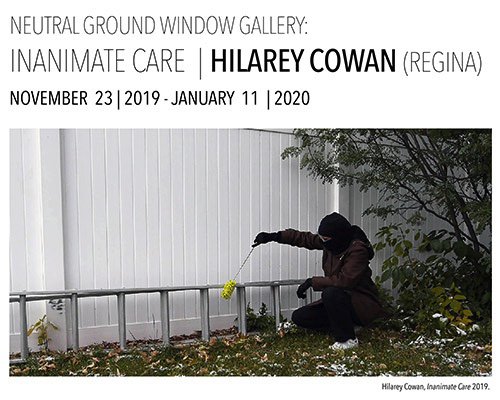 Hilarey Cowan, "Inanimate Care," 2019