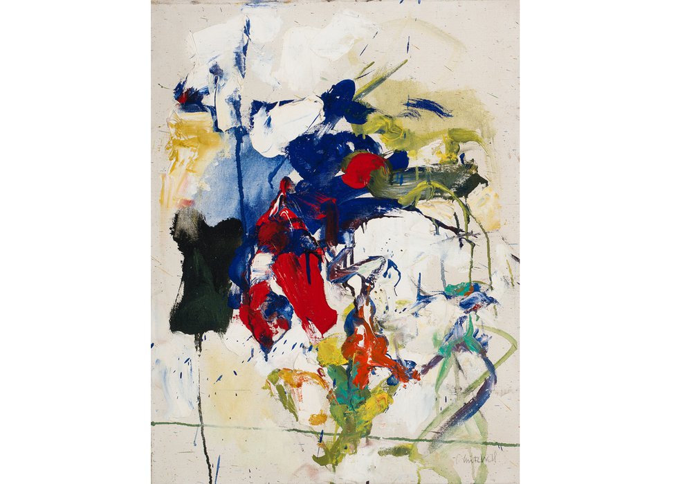 Joan Mitchell, "Untitled," circa 1956-58, oil on canvas, 22" x 17" ($1,051,250 - Heffel)