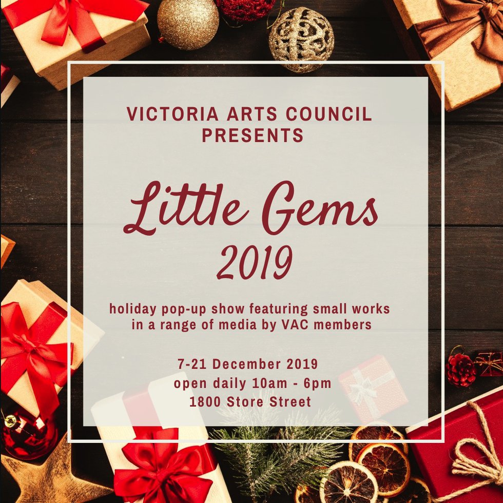The Victoria Arts Council, "LITTLE GEMS 2019,"
