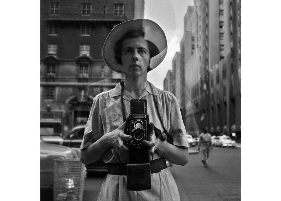 Vivian Maier, "Self-Portrait, New York,"1954