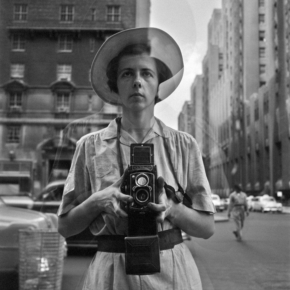 Vivian Maier, "Self-Portrait, New York," 1954