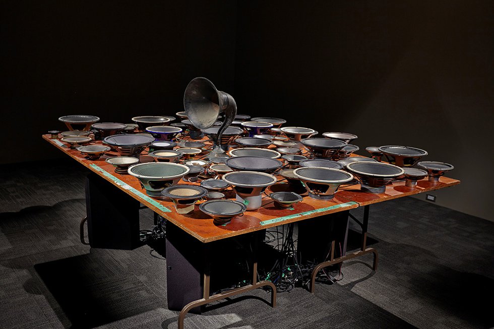 Janet Cardiff and George Bures Miller, "Experiment in F# Minor," 2013
