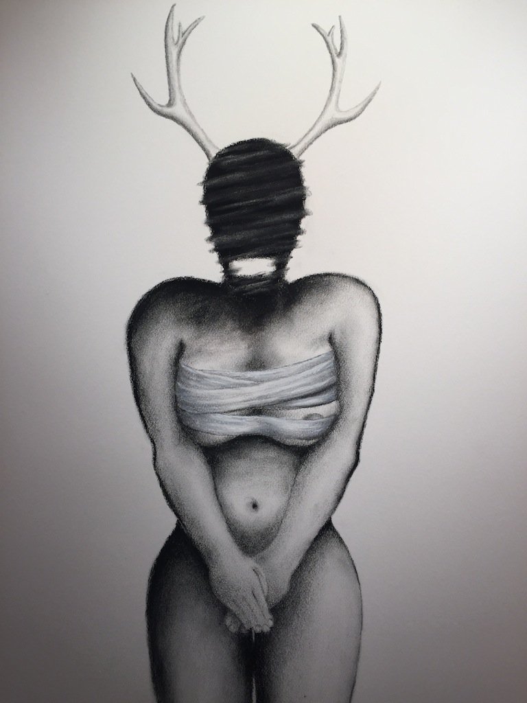 Terry Gregoraschuk,"Thou Shall Not Speak of The Stag Within," 2019