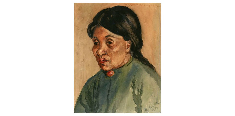 Emily Carr, "Sophie Frank," 1914