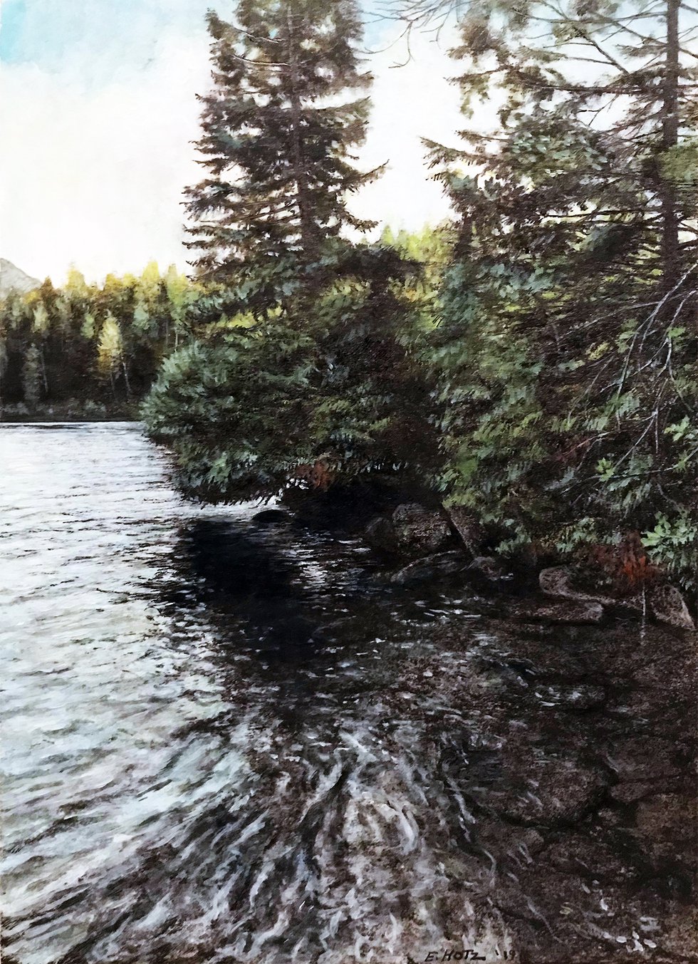 Eric Hotz, "Hicks Lake (Sasquatch Provincial Park)," 2019