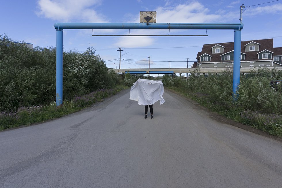 Kablusiak, “Boot Lake Road / Untitled Ghost Series,” 2019