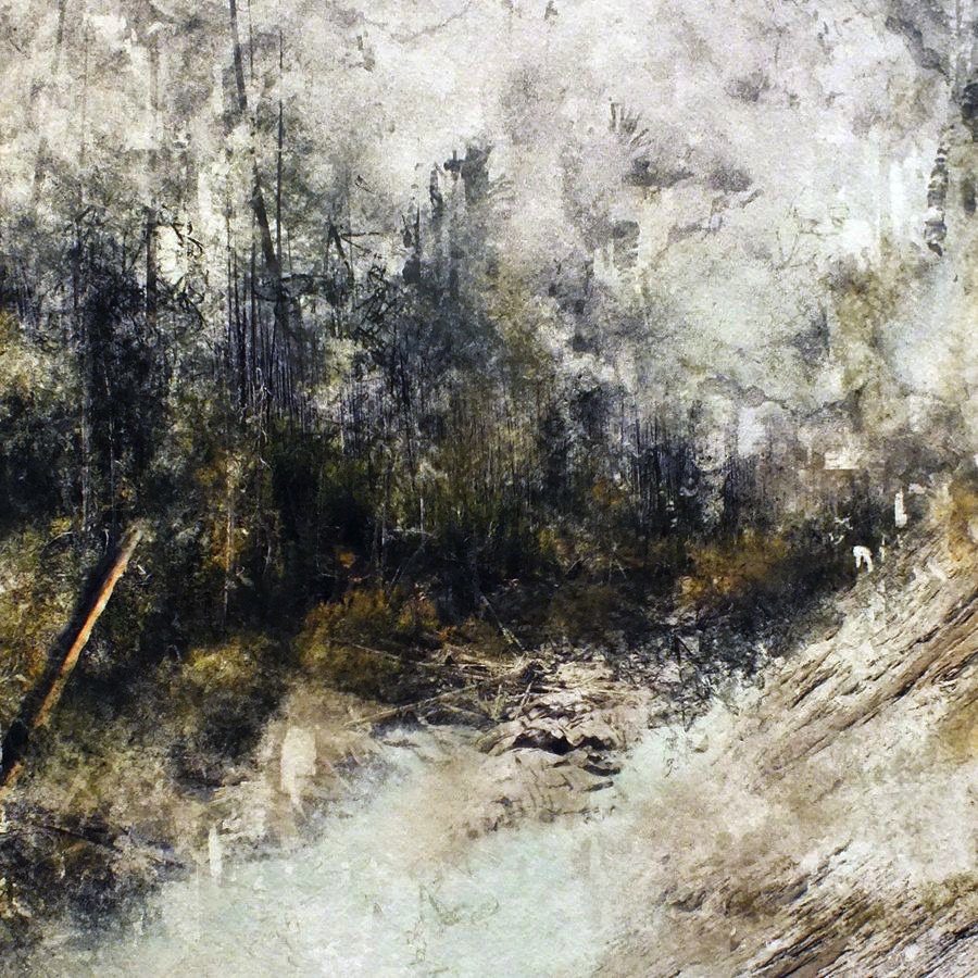 Kate Mountford, "Follow the River (detail),"