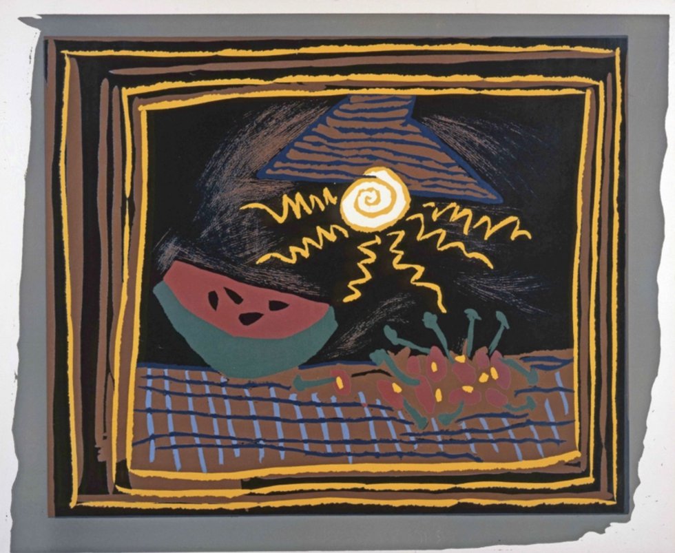 Pablo Picasso, "Nature morte à la pastèque," 1962