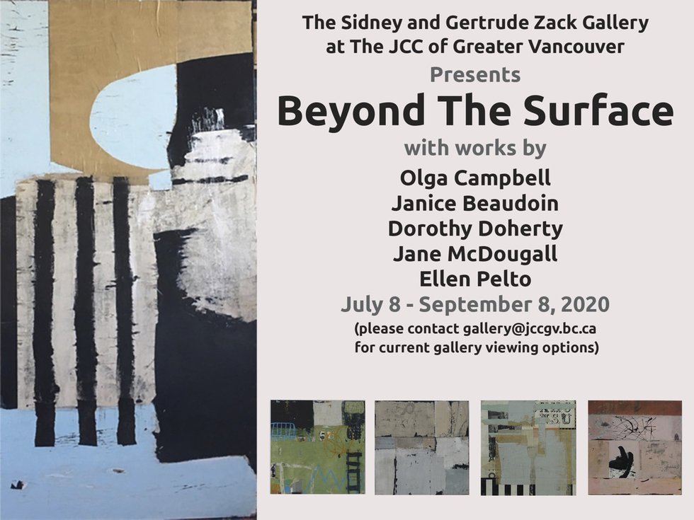JCC Sidney and Gertrude Zack Gallery, "Beyond the Surface," 2020