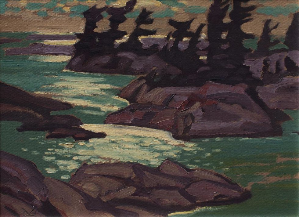 Illingworth Kerr, "Georgian Bay Nocturne," 1978