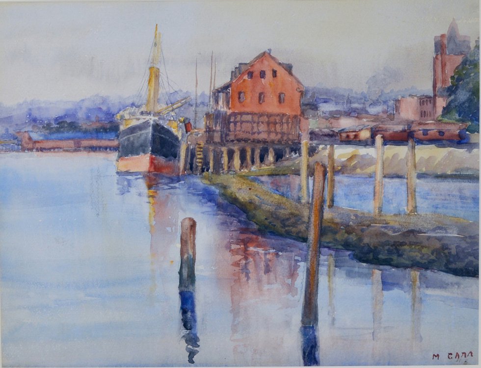 Emily Carr, “Vancouver Harbour,” circa 1910