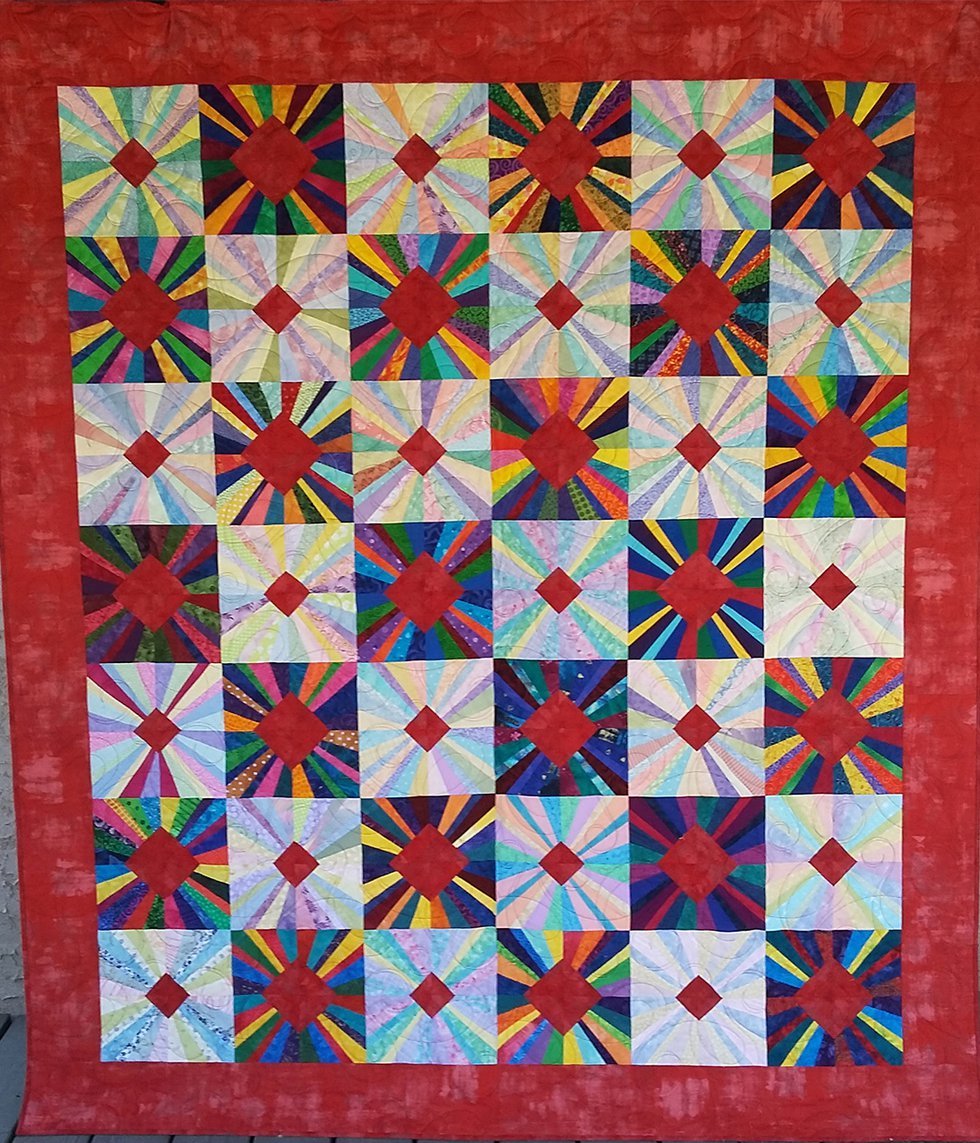 St. Albert Quilters’ Guild, "Ruby Anniversary," 2020