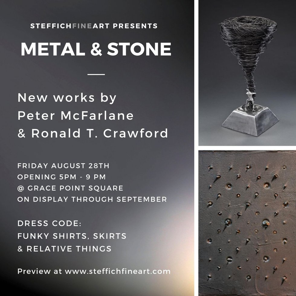 Peter McFarlane &amp; Ronald T. Crawford, "Metal &amp; Stone," 2020